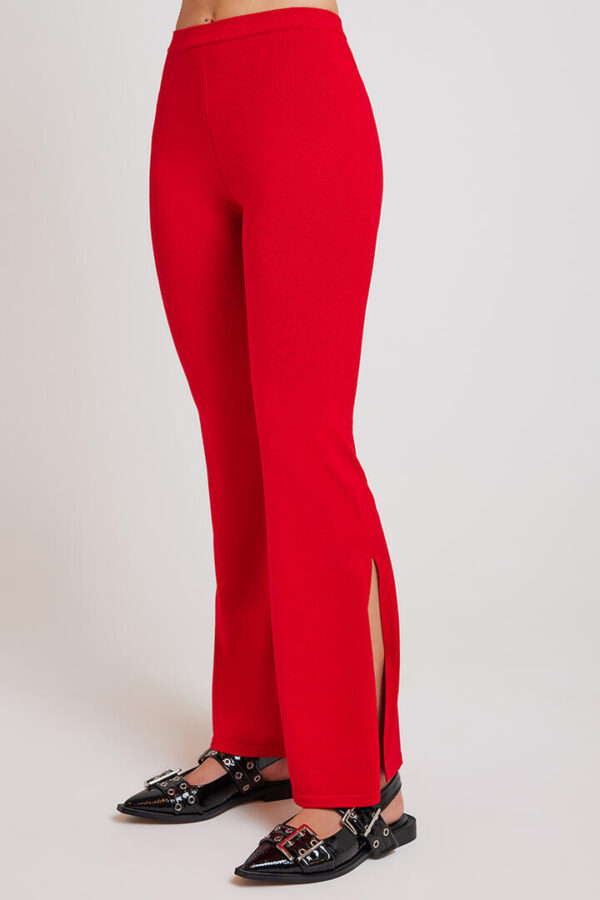 Ode Ricky Knit Pants Lipstick