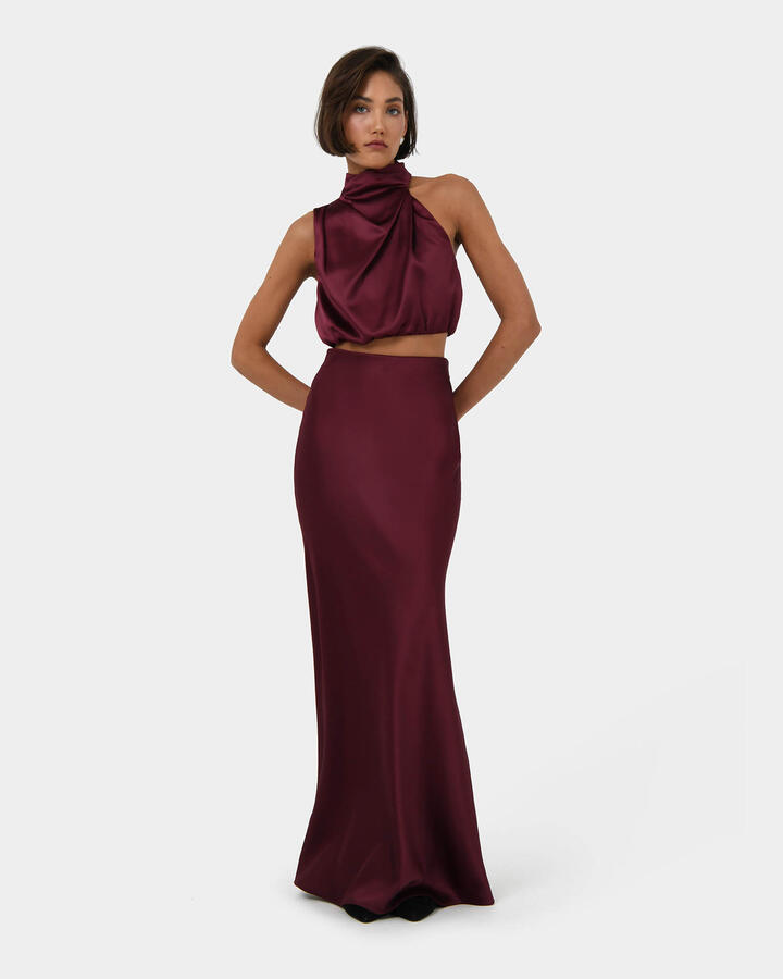 FORCAST Kaye Maxi Bias Skirt - Miss Nelly