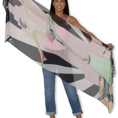 THE ARTISTS LABEL DECO GODDESS SCARF