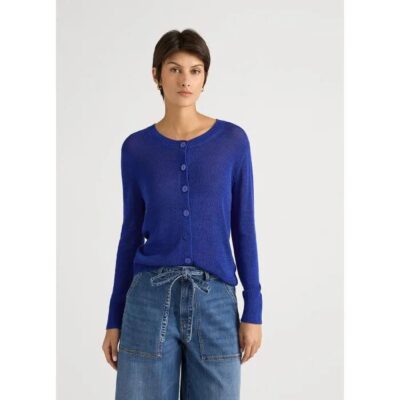 David Lawrence Isla Linen Mix Cardigan