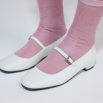 Stylerunner Sparkle Sock Bubblegum