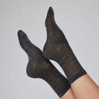 Stylerunner Sparkle Sock Onyx