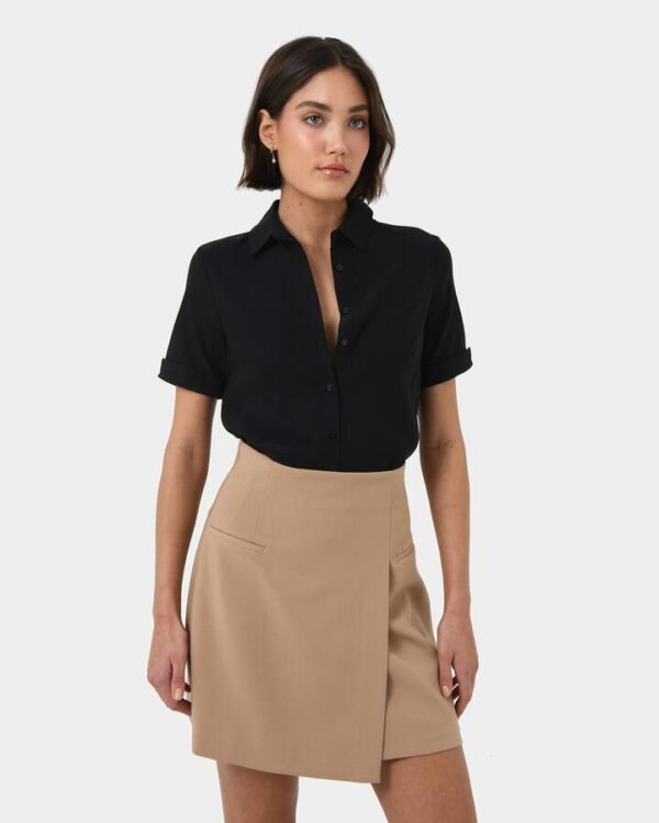 FORCAST Morgan Cuff Short Sleeve