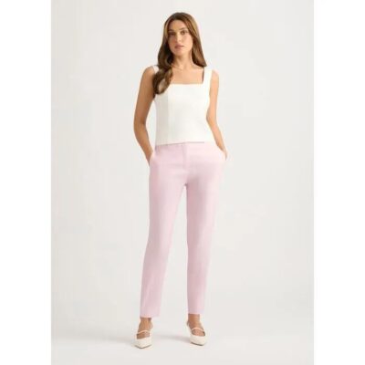 David Lawrence Tabitha Stretch Linen Tank