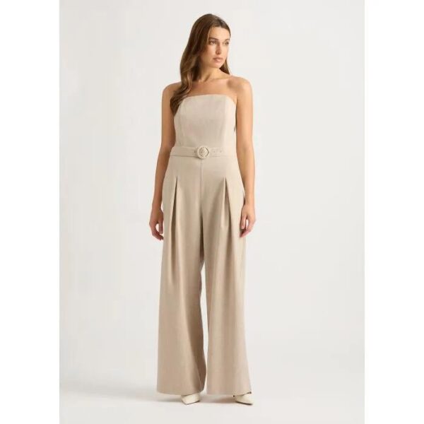 David Lawrence Liesel Strapless Jumpsuit