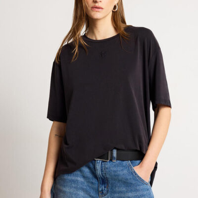 Ode Finely Oversized T-Shirt Onyx