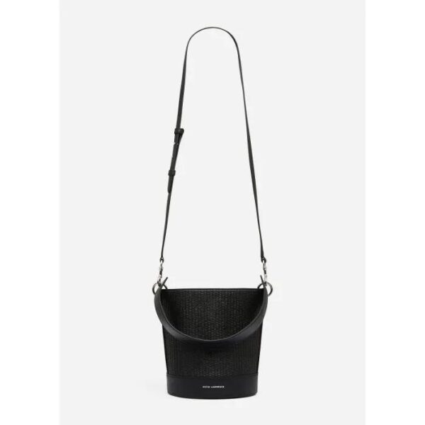 David Lawrence Trinity Raffia Bucket Bag