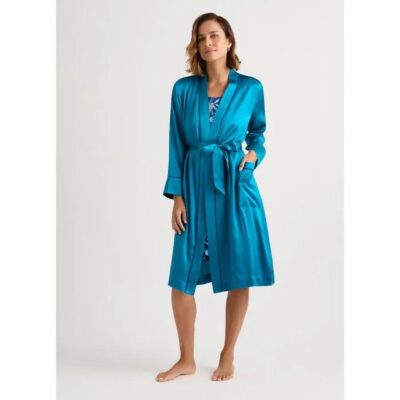 David Lawrence Cannes Silk Sleep Robe