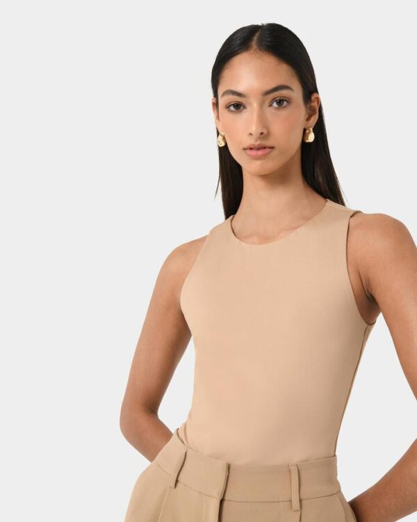 FORCAST Liv Round Neck Tank Top