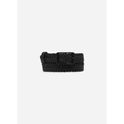 David Lawrence Yoki Woven Leather Belt