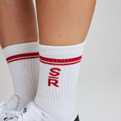 Stylerunner Stacked Half Crew Sock Pepper