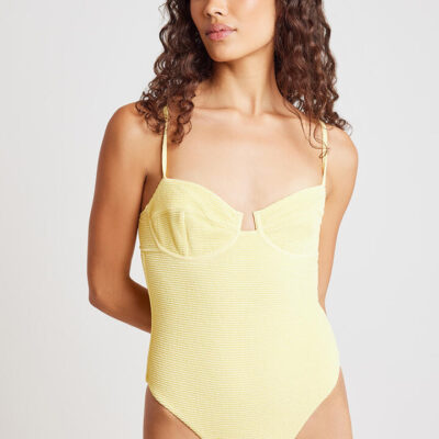 Elce Escape Underwire One Piece Lemon