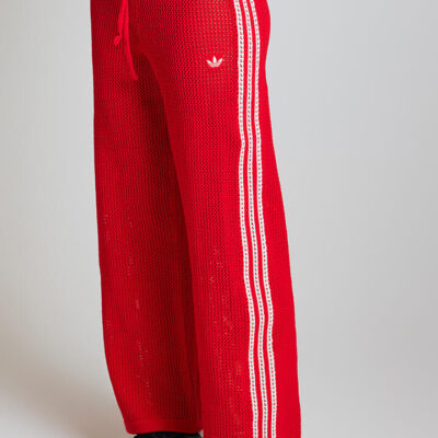 Adidas Crochet Track Pant Better Scarlet