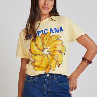 Maku The Label Banana Tee Yellow