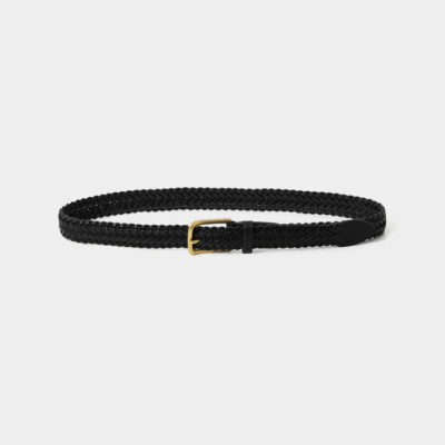 FORCAST Alexandra Woven Leather Belt
