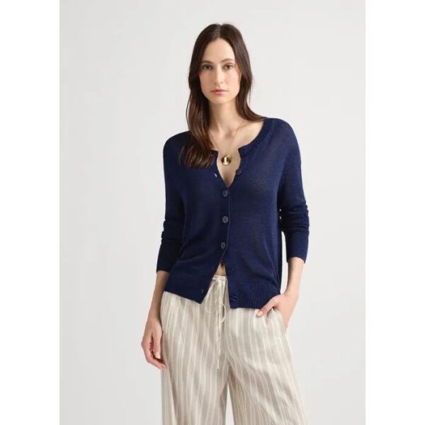 David Lawrence Isla Linen Mix Cardigan