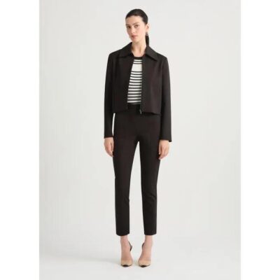 David Lawrence Jenni Ponte Crop Jacket