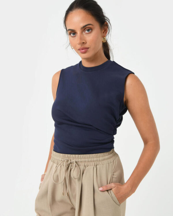 FORCAST Lulu Ruched Top