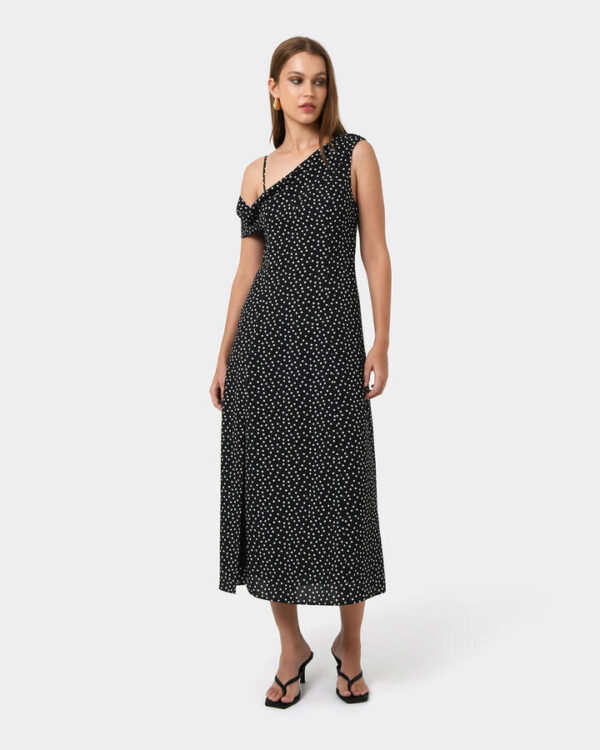 FORCAST Jules Asymmetric Maxi Dress