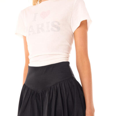 Felle I Love Paris Essential Tee White