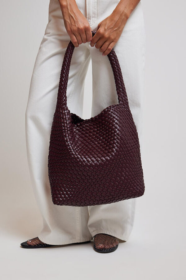 Ode Hobo Bag Dark Cherry