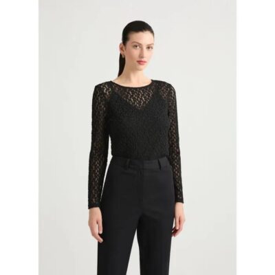 David Lawrence Maelis Lace Cotton Top