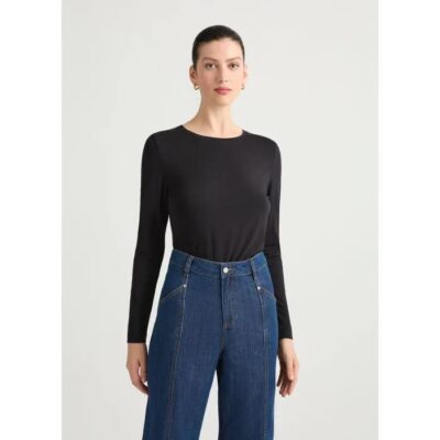 David Lawrence Betsy Long Sleeve Bamboo Tee