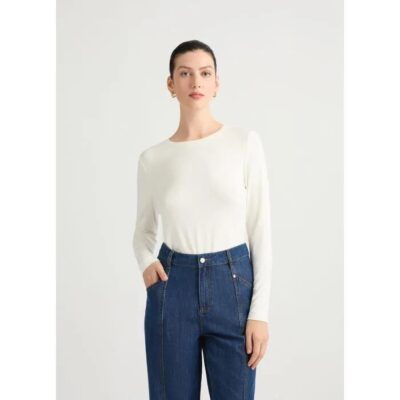 David Lawrence Betsy Long Sleeve Bamboo Tee
