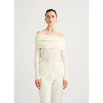 David Lawrence Laylita Off Shoulder Knit