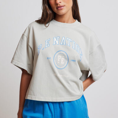 P.E Nation Way Back Tee Washed Moonstruck