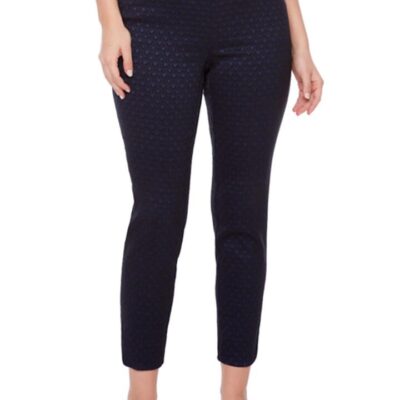 UP! 28" PETAL-SLIT TECHNO ANKLE PANT