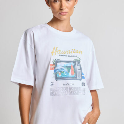 Sea Street Hawaii Sailing T-Shirt White