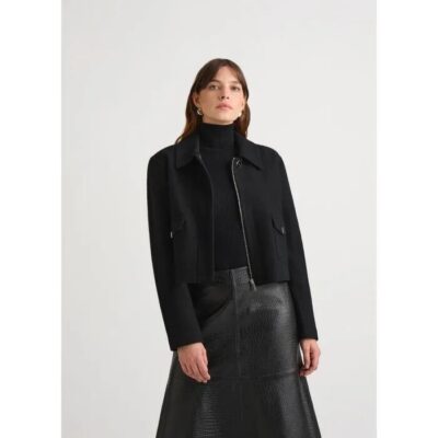 David Lawrence Cosmos Felted Wool Jacket