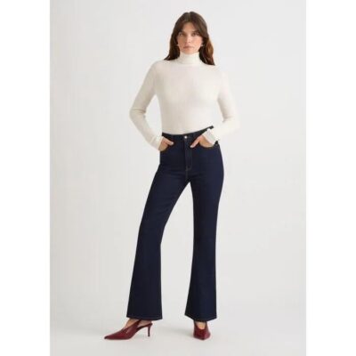 David Lawrence Stasia Merino Roll Neck Knit
