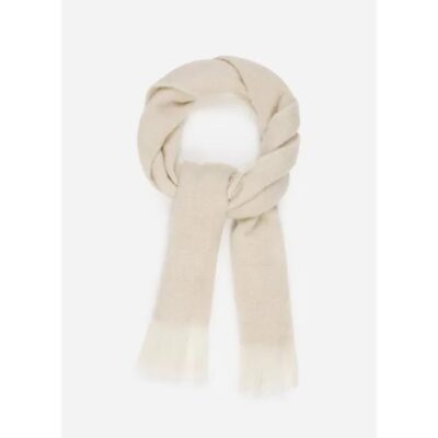 David Lawrence Brushed Wool Blend Scarf