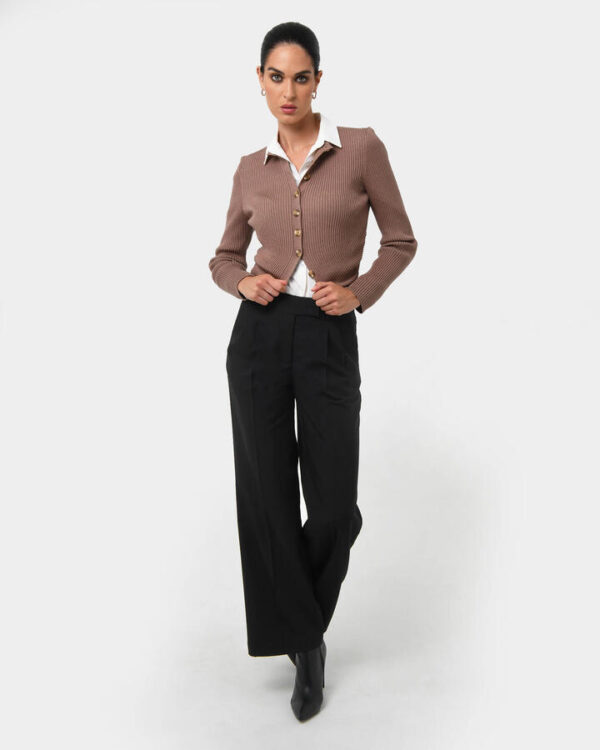 FORCAST Amera Wide Leg Tailored Pants