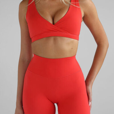 Leelo Active Sculpt Bike Short Chilli