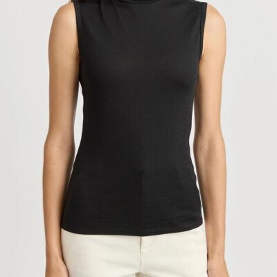 TOORALLIE SLEEVELESS ROLL NECK