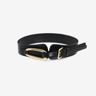 FORCAST Biface Leather Belt