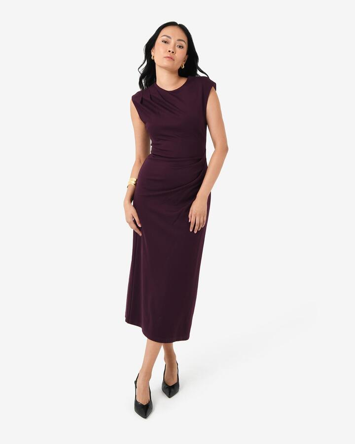 FORCAST Adele Pleated Midi Dress - Miss Nelly