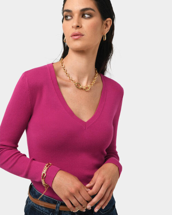 FORCAST Vicky V-neck Knit