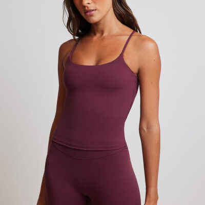 Stylerunner Adaption Strappy Tank Plum