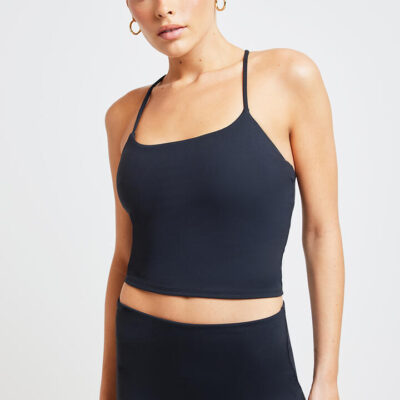 Stylerunner Sense Cropped Tank Onyx