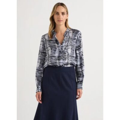 David Lawrence Shibani Silk Blouse