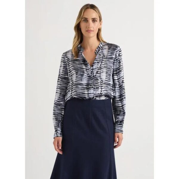 David Lawrence Shibani Silk Blouse