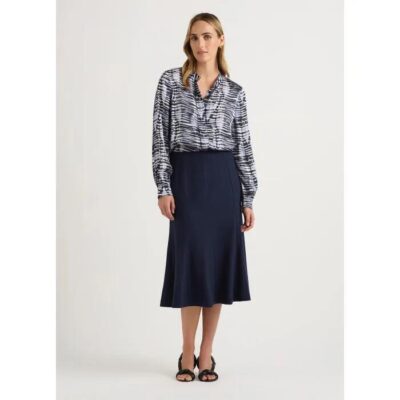 David Lawrence Dayne Wool Skirt