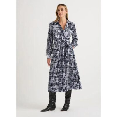 David Lawrence Shibani Silk Dress