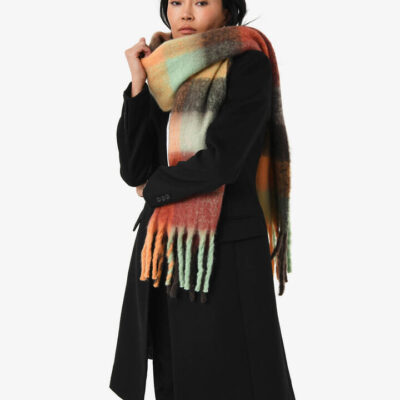 FORCAST Finnley Checked Scarf