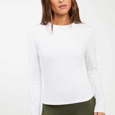 Stylerunner Dynamic Long Sleeve Tee Bright White