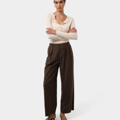 FORCAST Milan Adjustable Waist Pants